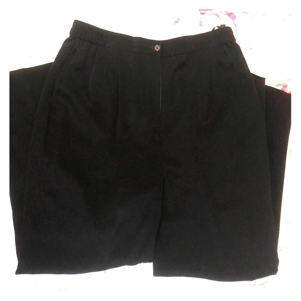 Liz Elana Black Dress Pants Size16